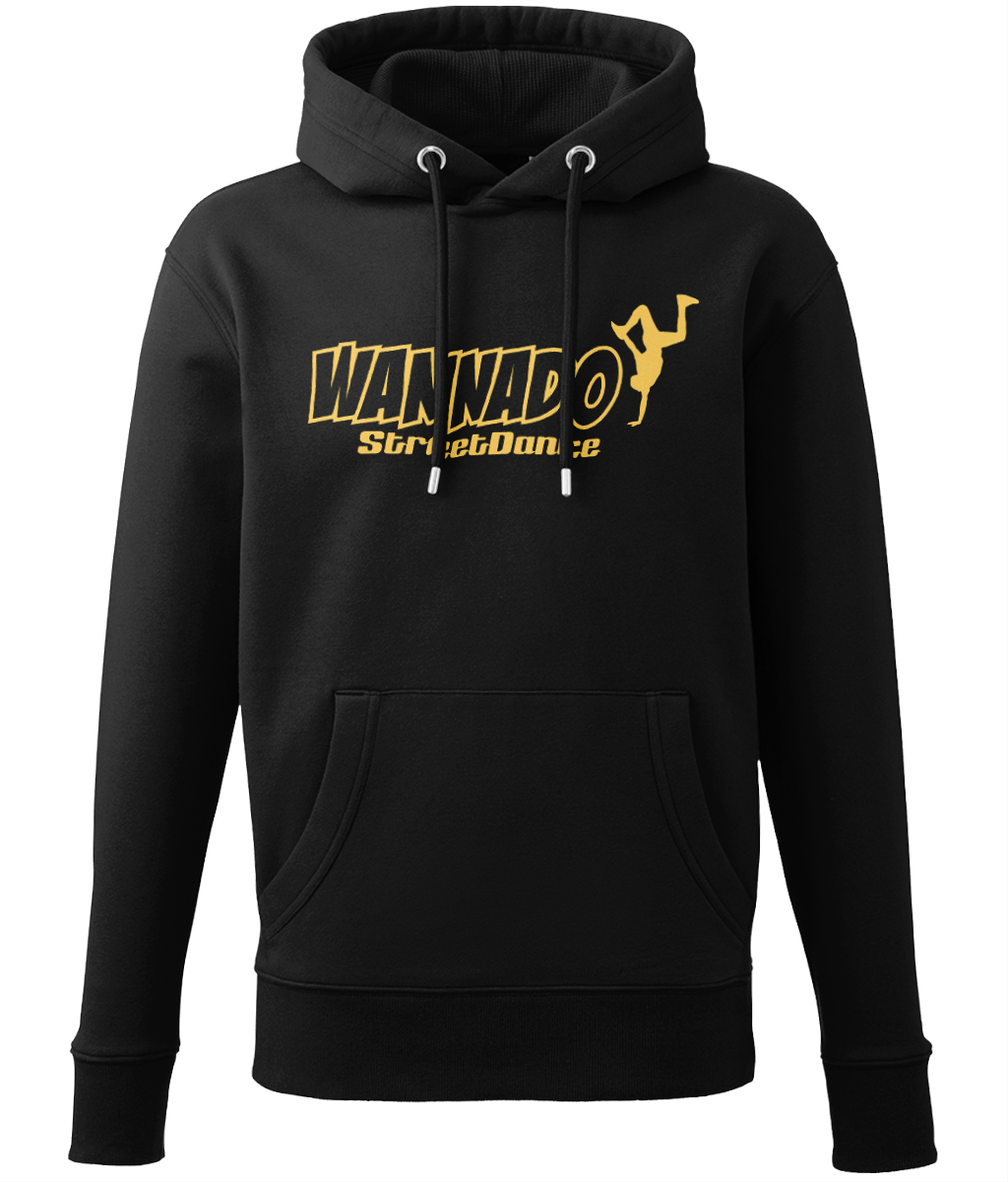 Wannado Street Dance Adult Premium Hoodie - Yellow Print