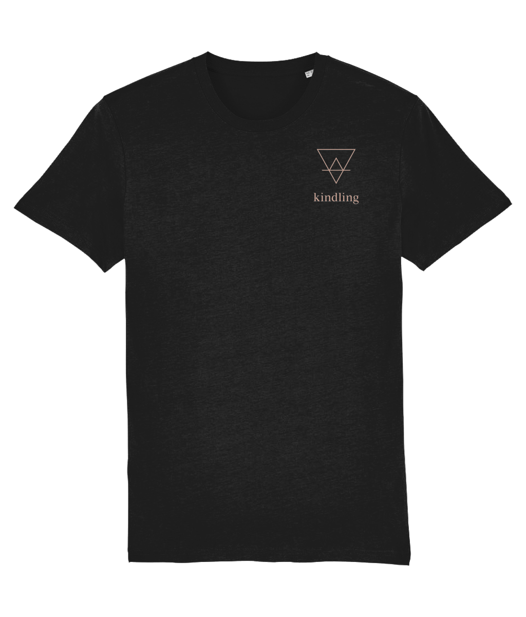 Kindling - FLB only logo - Organic Cotton Teeshirt