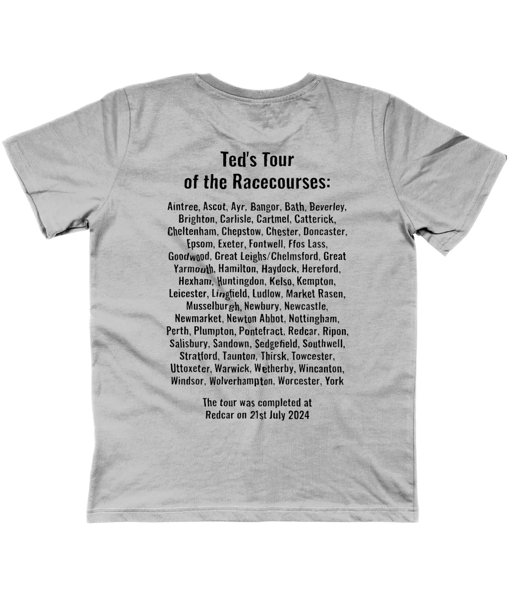Ted's Tour 2024 in black ink