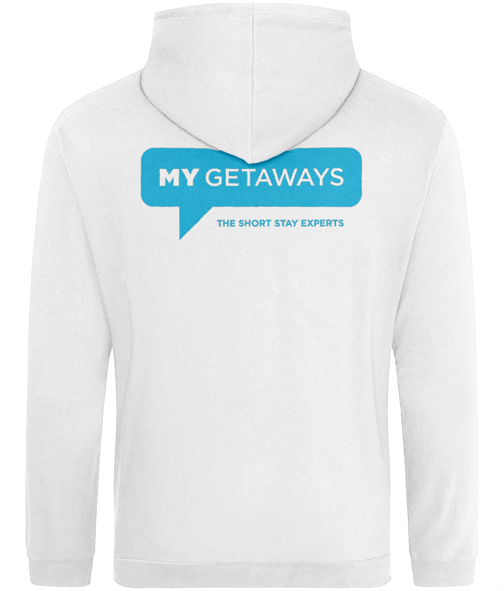 My Getaways - White Pullover Hoodie