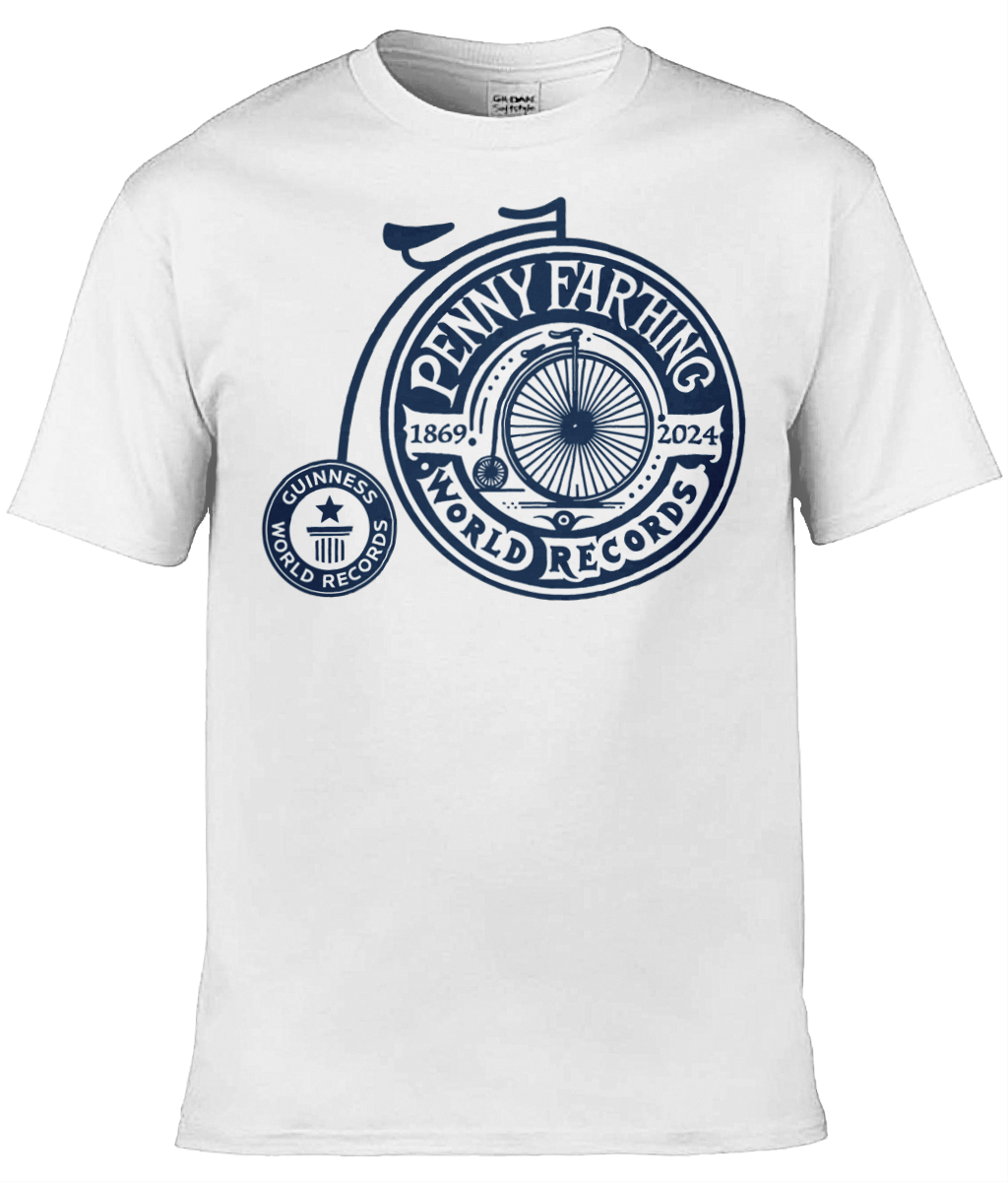 Penny Farthing Guinness World Records - Official Participant Teeshirt