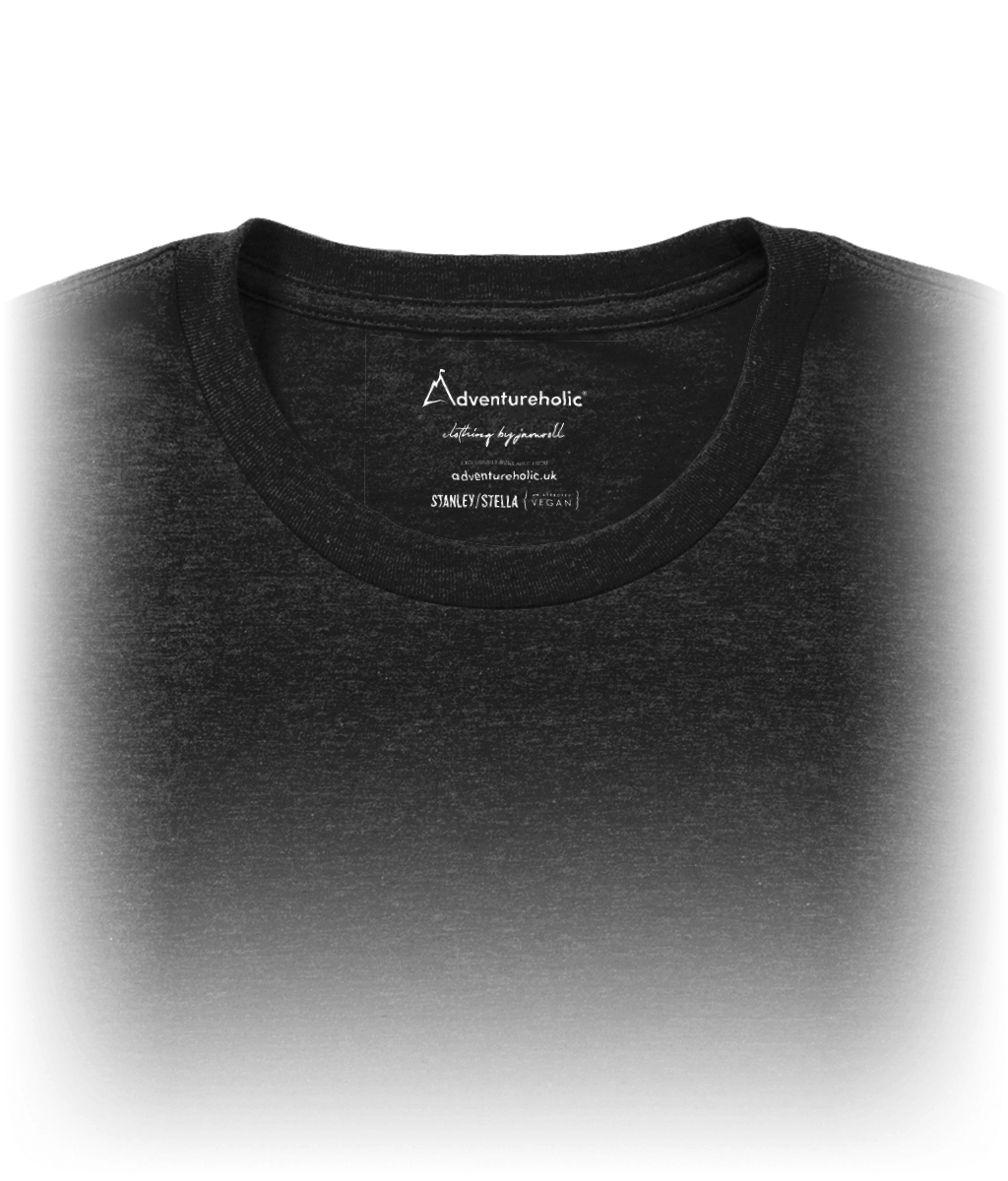 Adventureholic Unisex Tee-Shirt - White Print X