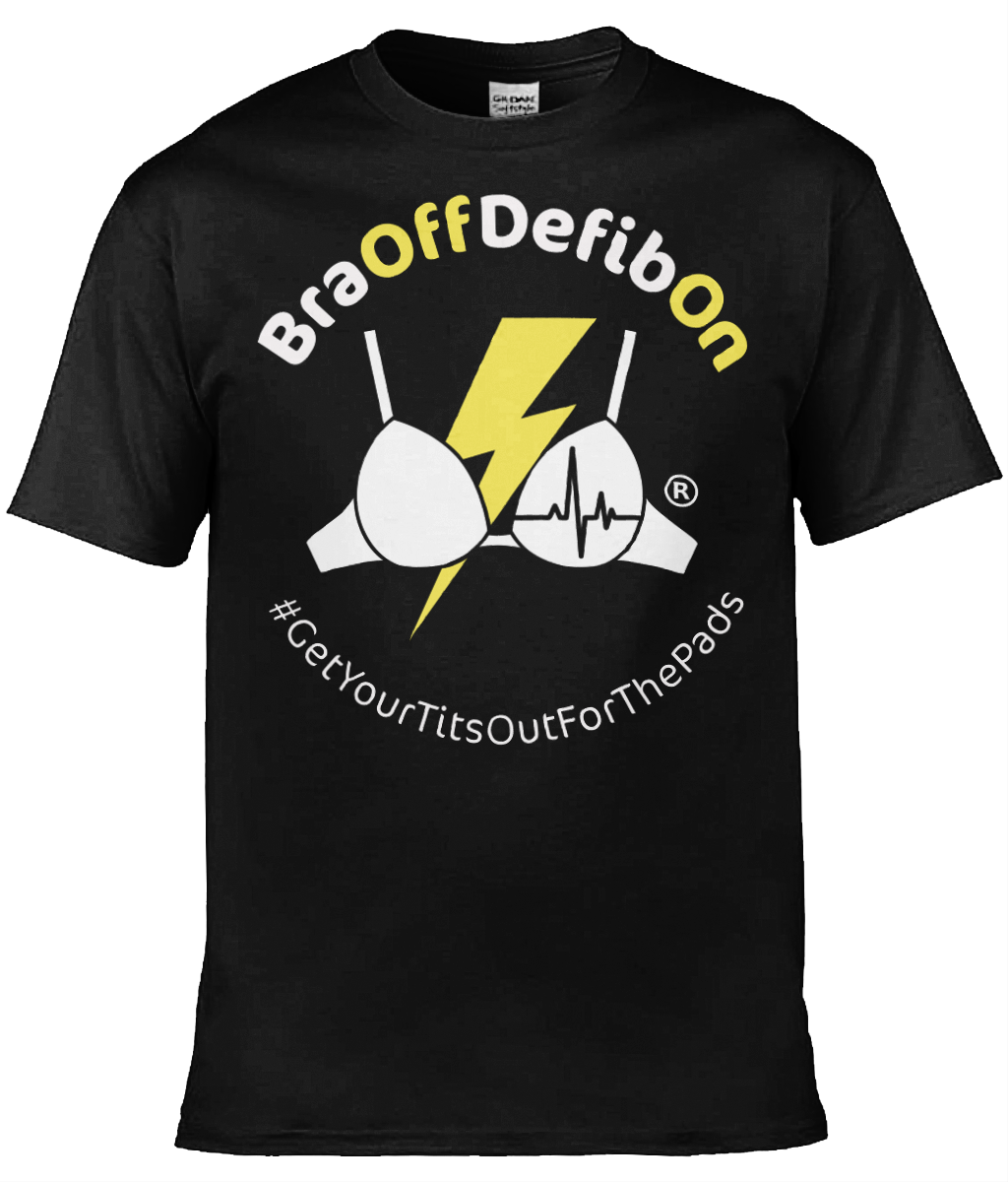 Bra Off Defib On - Event Teeshirts