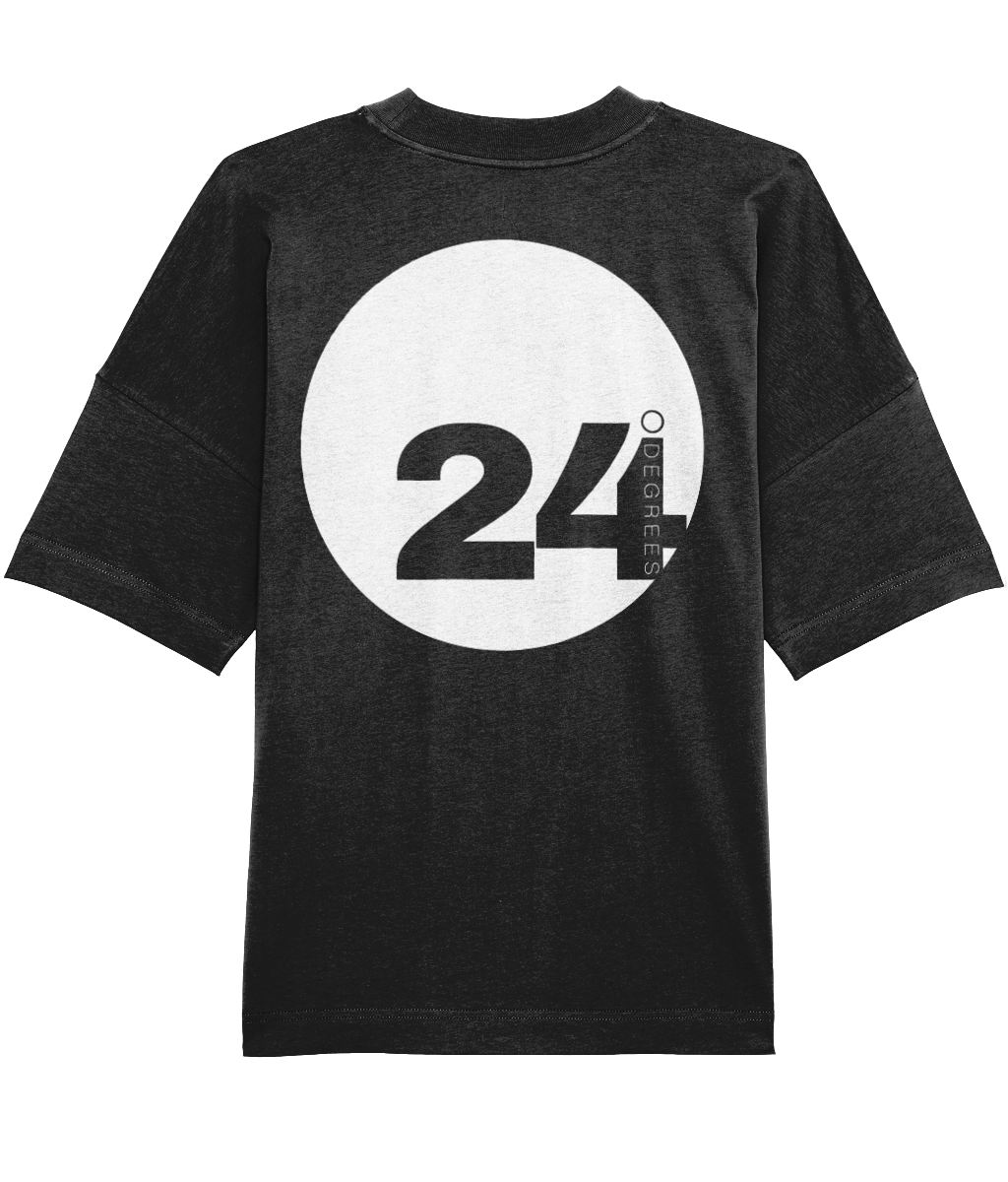 24 Degrees - Oversized with white print