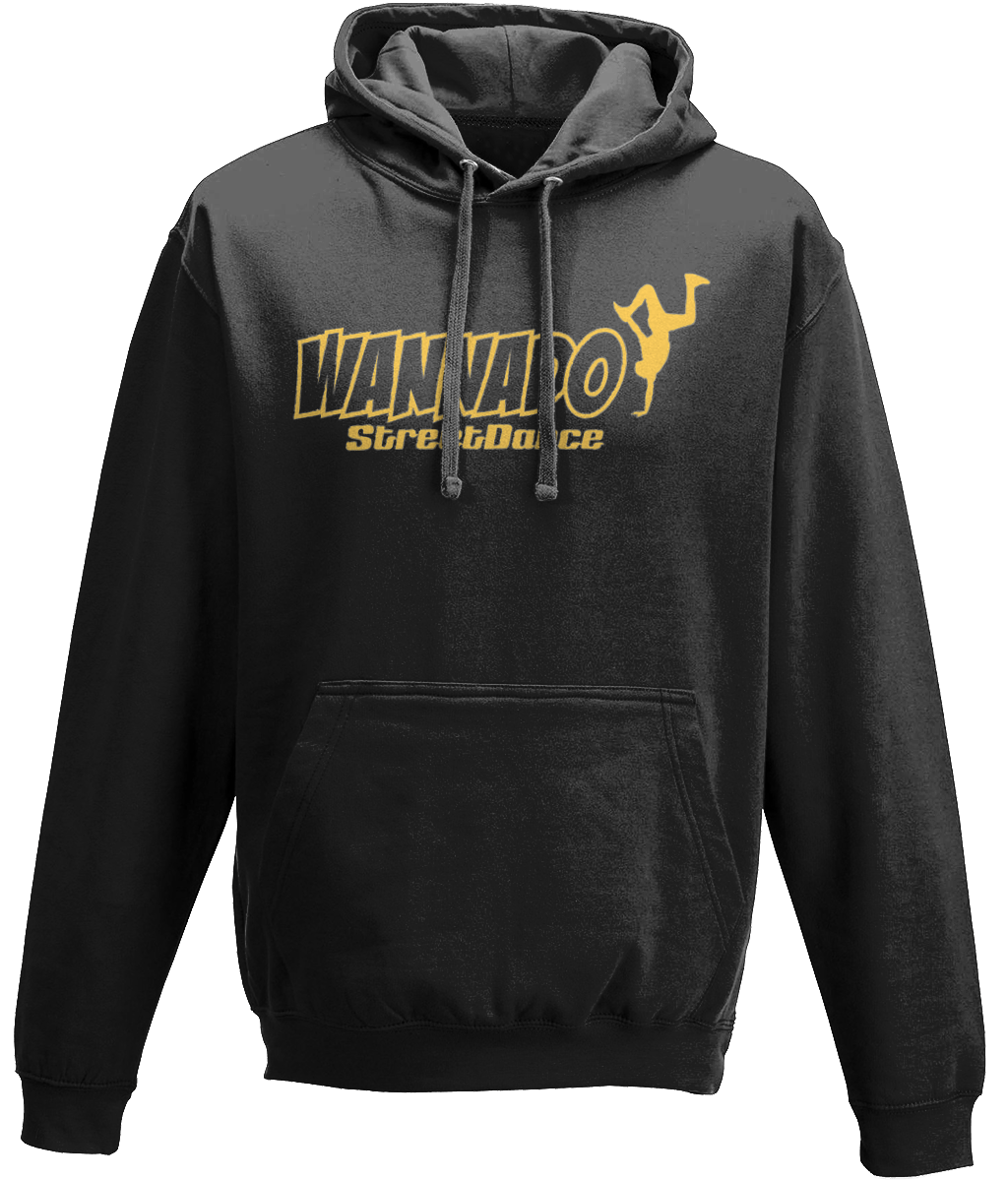 Wannado Street Dance Adult Hoodie - Yellow Print