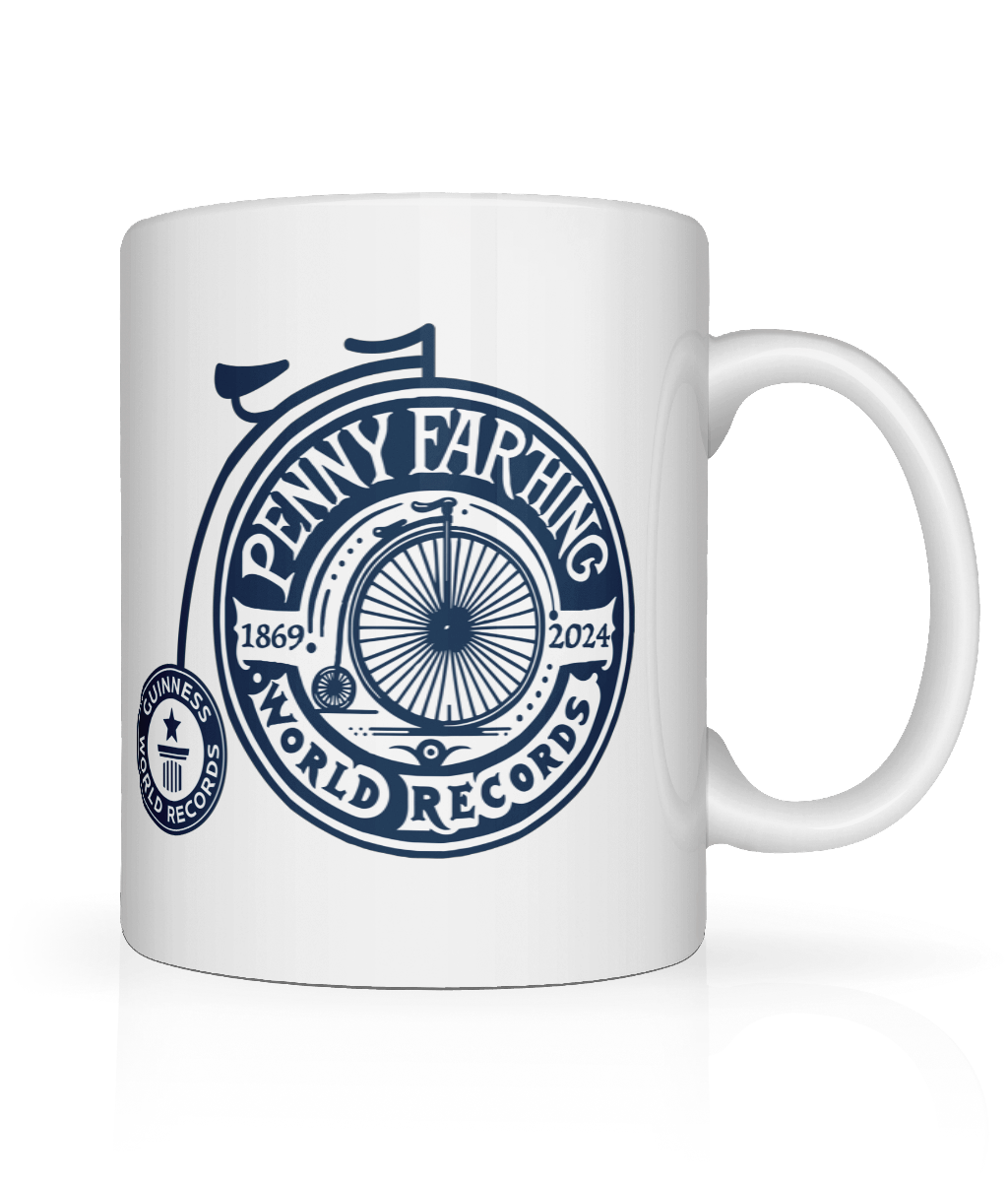 Penny Farthing Guinness World Records - Official Mug