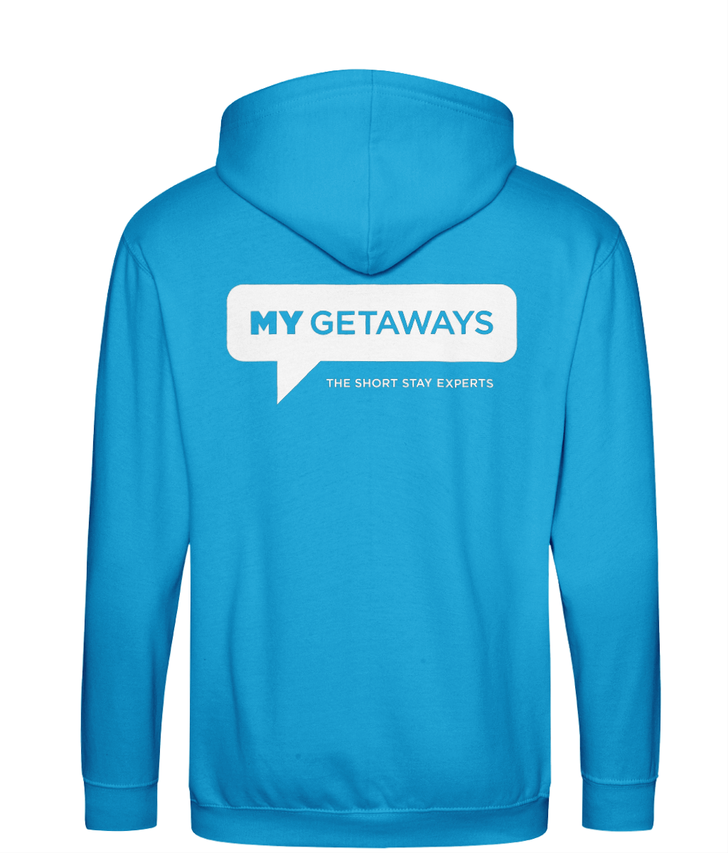 My Getaways - Aqua Zip Up Hoodie