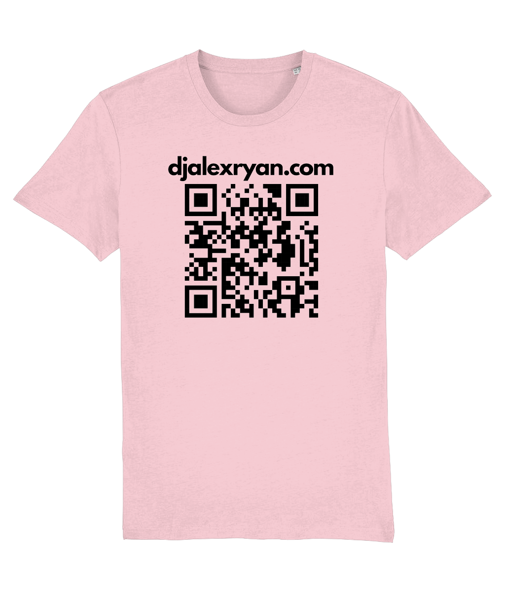 DJ Alex Ryan (managed QR) - Organic Cotton Teeshirt