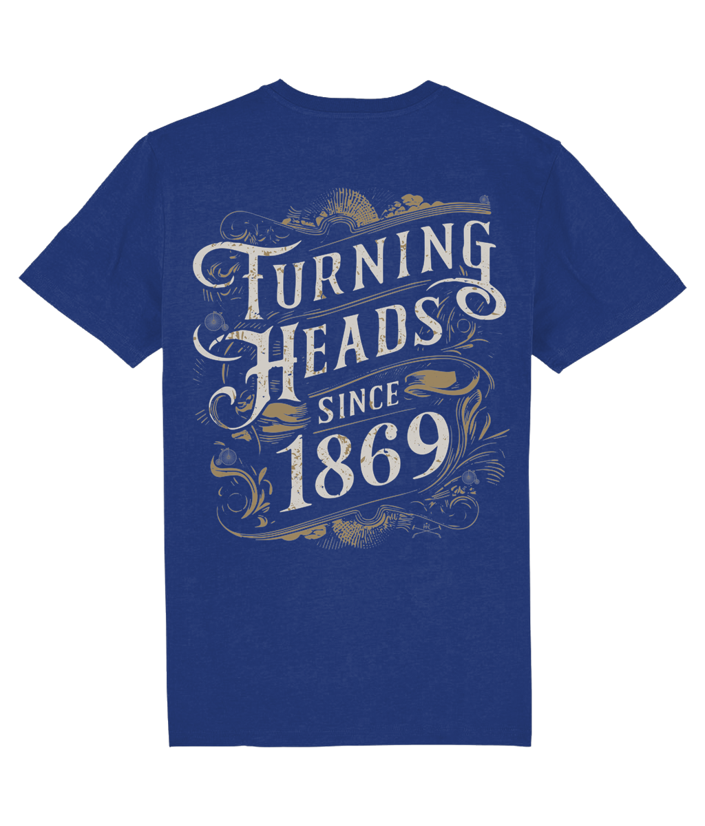 Penny Farthing Club - Turning Heads Since 1869 - Organic Cotton Teeshirt