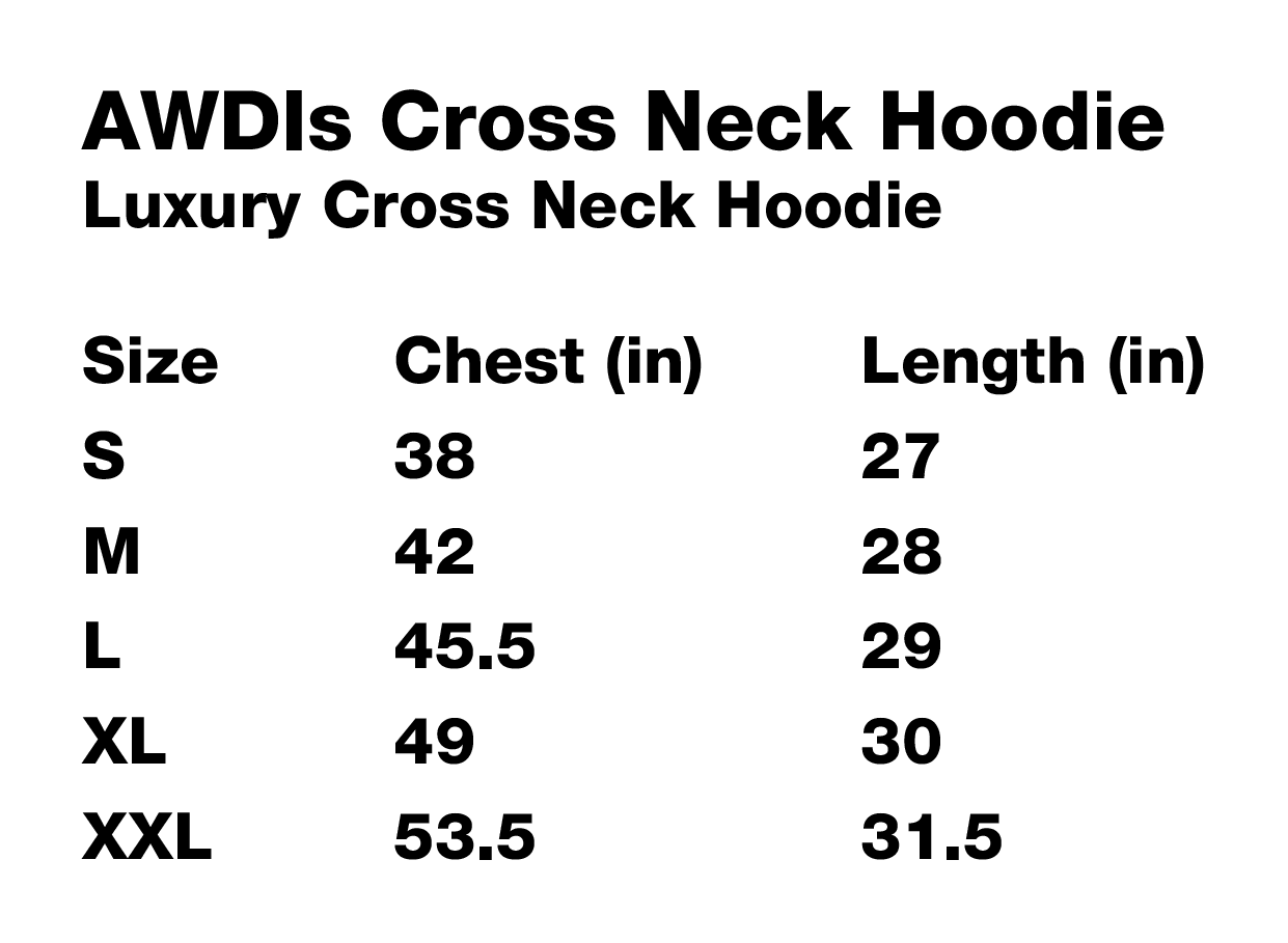 Sussex Freemasons - Deluxe Crossneck Hoodie