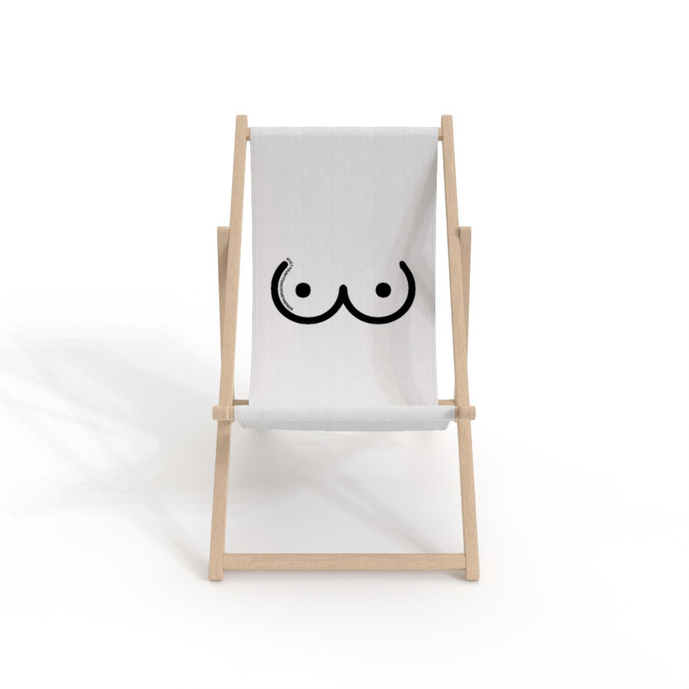 Get Your Tits Out For The Pads - Promotional Deckchair – Jam Roll POD