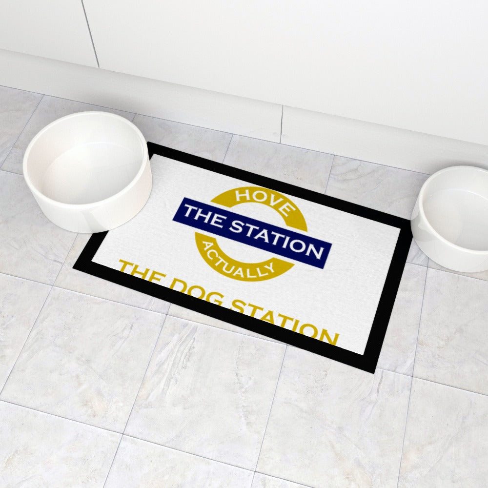 The Station Pub - Dog Station - Pet Food Mat