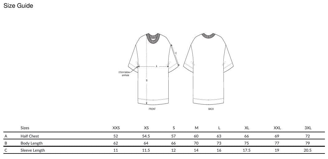 VS Life - Oversized Delux Teeshirt - Large VS