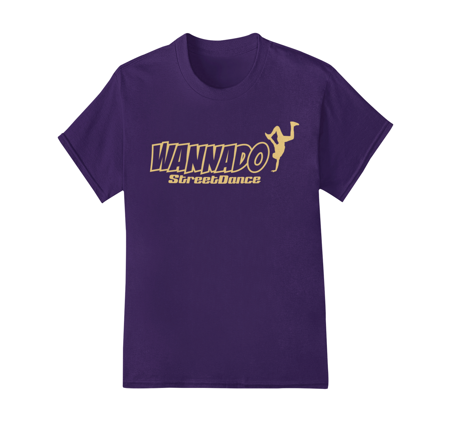 Wannado Street Dance Kids T shirt - Yellow Print