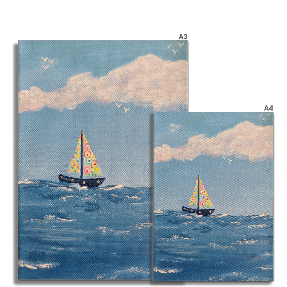 Sunny Sail Fine Art Print