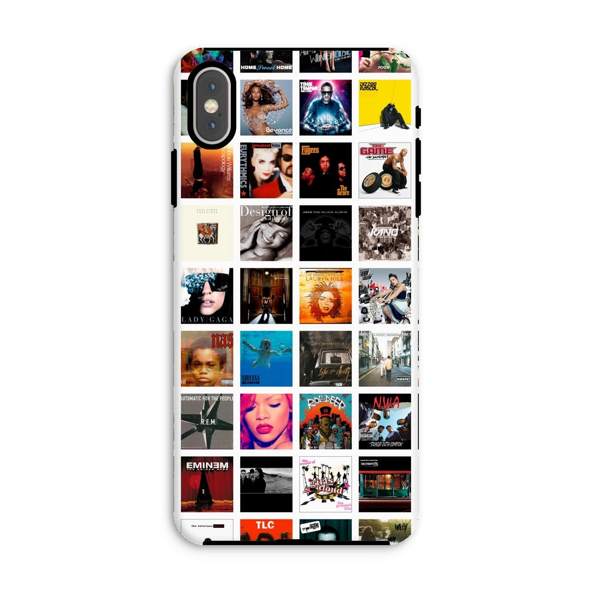 Dempsters Blue Blocks Tough Phone Case