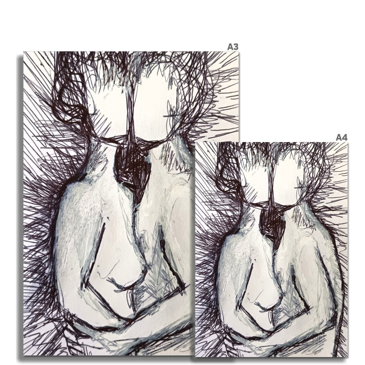 Lovers Fine Art Print