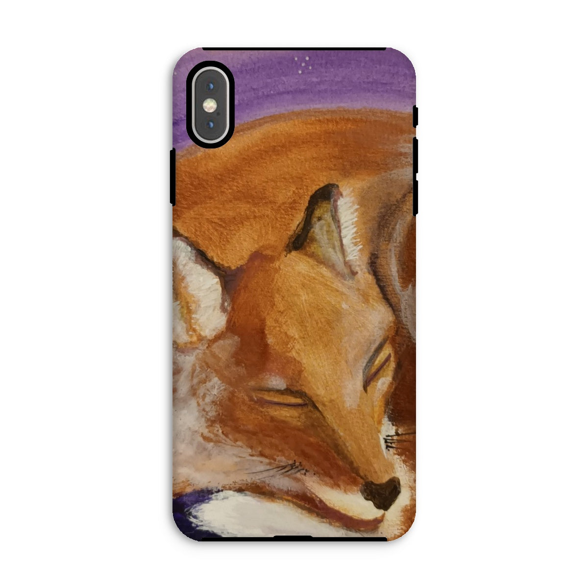 Sleepy Fox Tough Phone Case