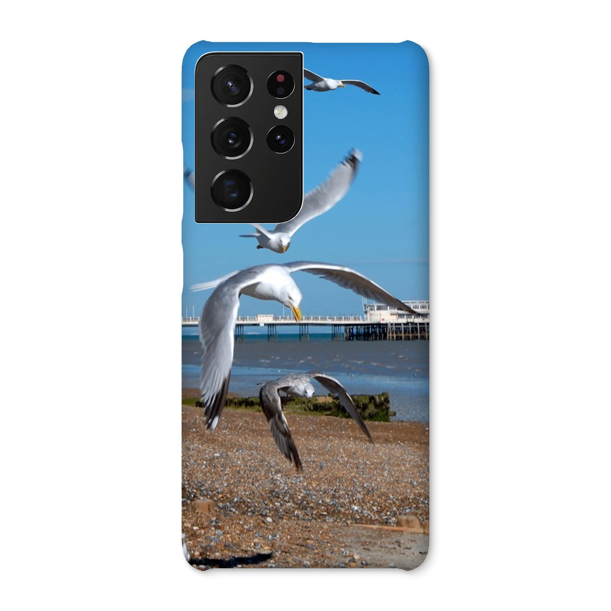 Worthing Pier From The West By David Sawyer Snap Phone Case