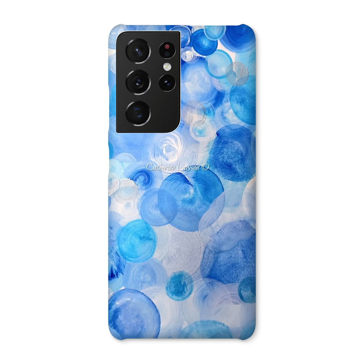Blue Circles Snap Phone Case