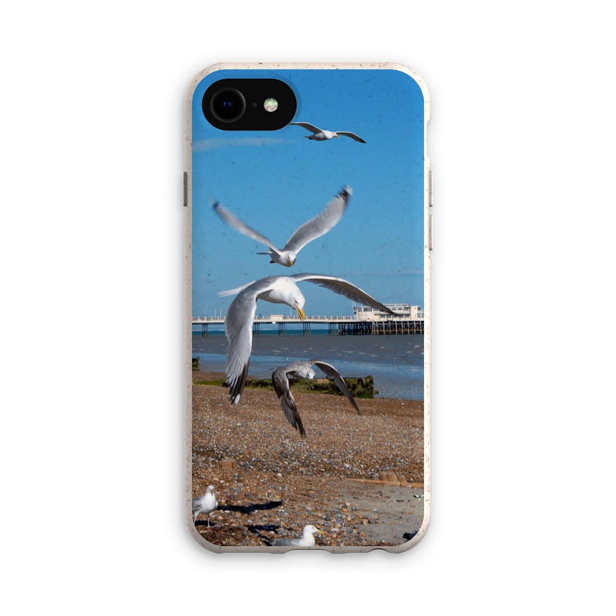 Worthing Pier From The West By David Sawyer Eco Phone Case