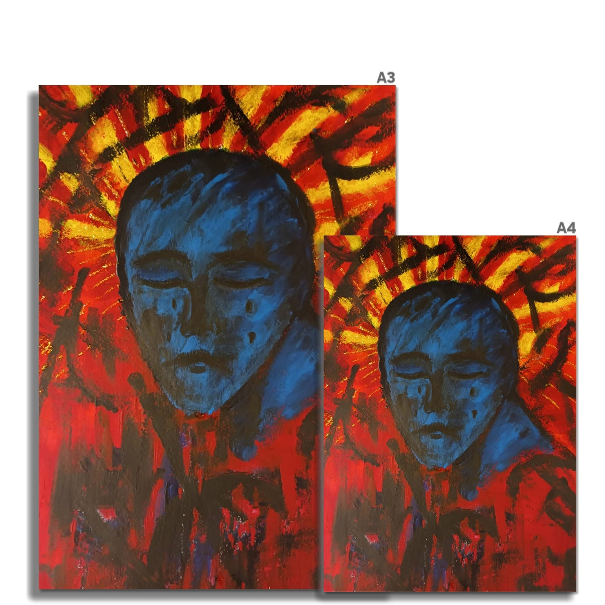 Tears For Ukraine Fine Art Print