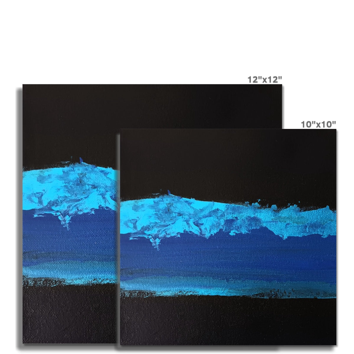 Blue Fusion Fine Art Print