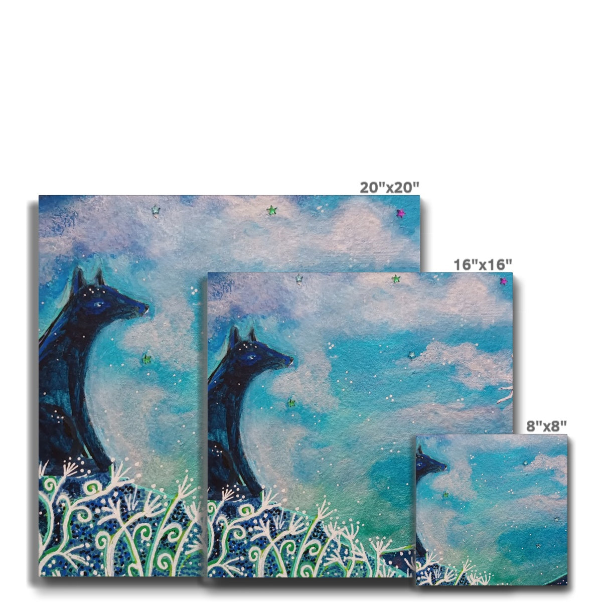 Foxy Moon Eco Canvas