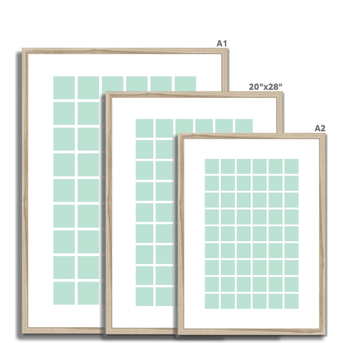 Dempsters Blue Blocks - wrong Framed & Mounted Print