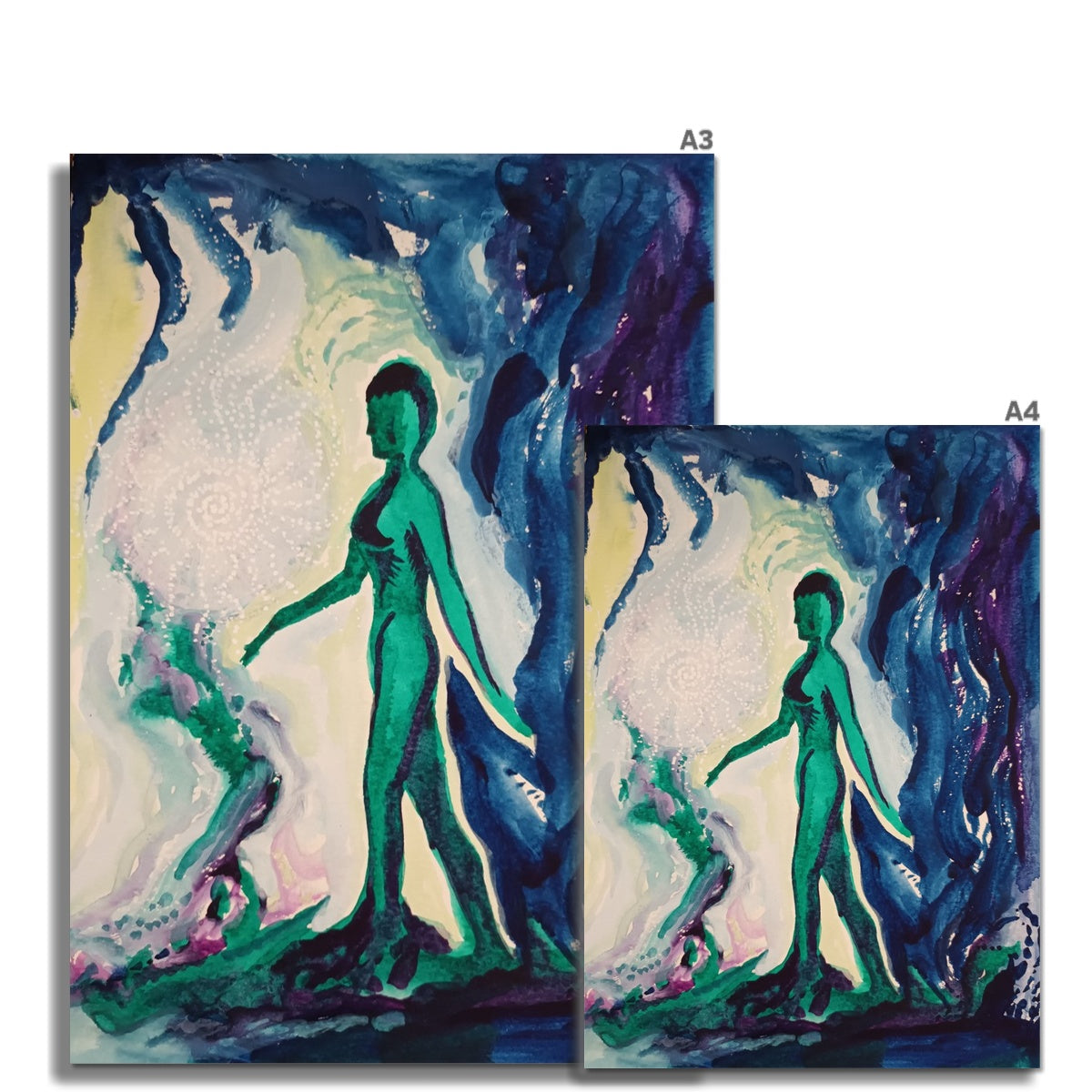 Leaving Darkness Fine Art Print