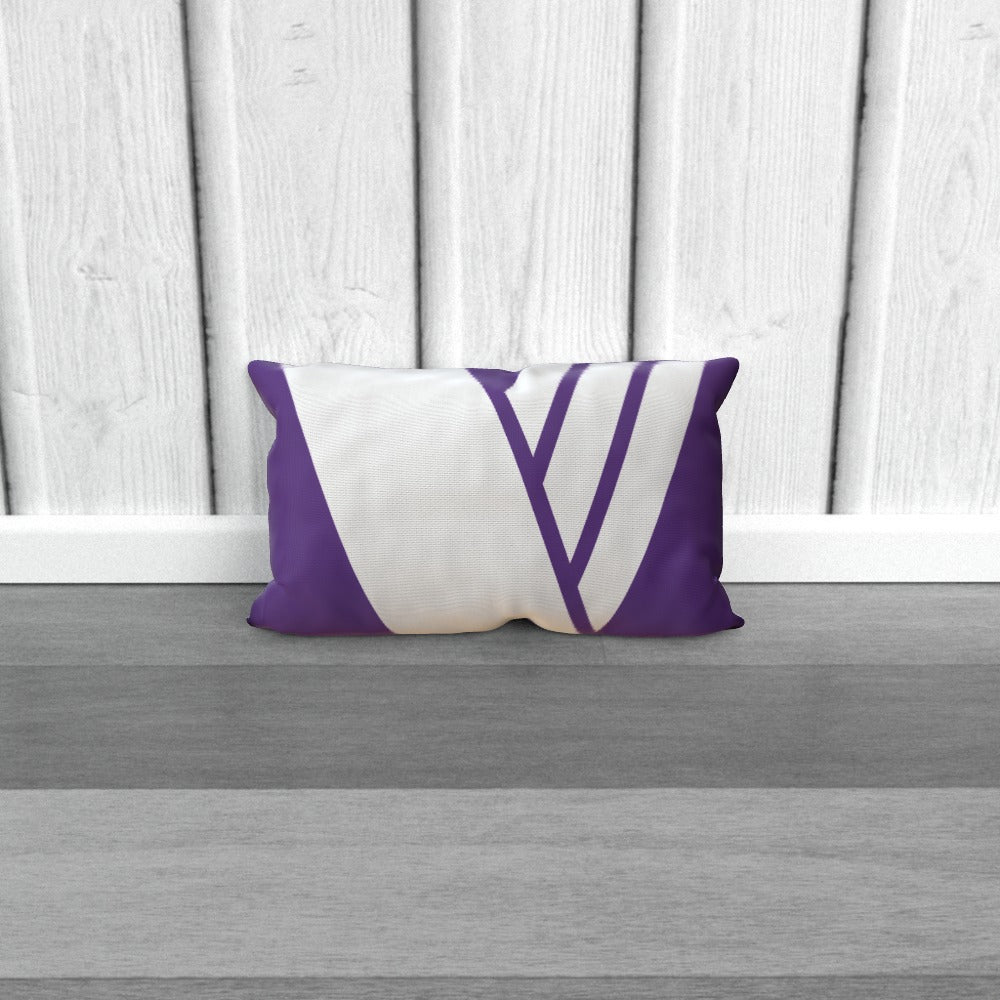 Care For Veterans - Throw Cushion - White logo