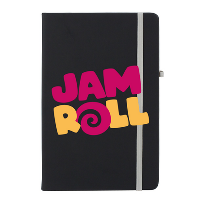 Jamroll - Black Soft Feel A5 Notebook