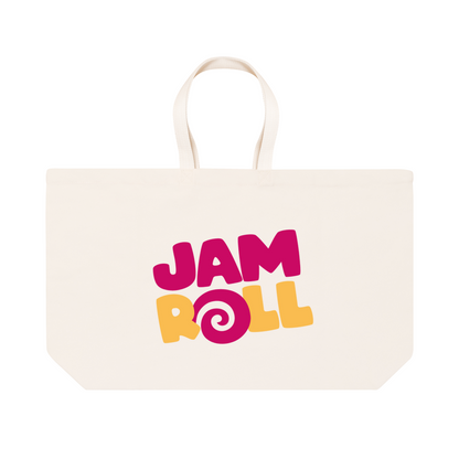 Jamroll - Oversized Canvas Tote Bag