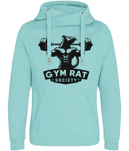 Gym Rat - Crossneck Hoodie - Design Three