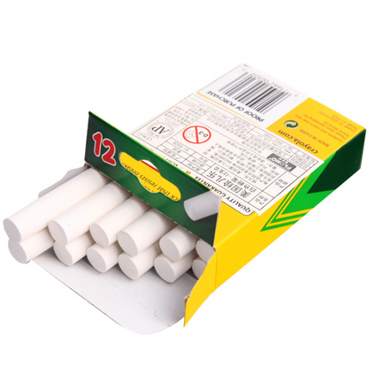 Crayola 12-Pack White Chalk for Kids Art (51-0320)