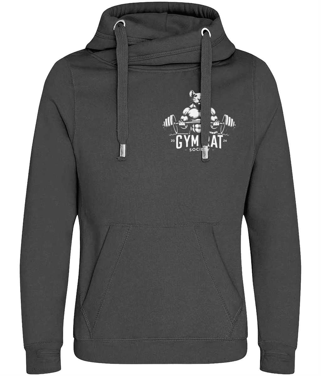 Gym Rat - Crossneck Hoodie - Design Two