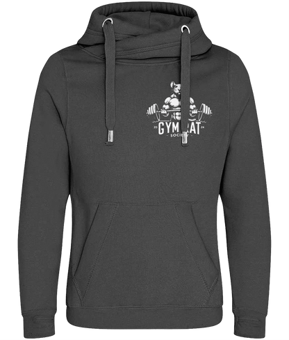 Gym Rat - Crossneck Hoodie - Design Two