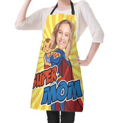 Super Mom Apron - Personalised