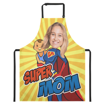 Super Mom Apron - Personalised