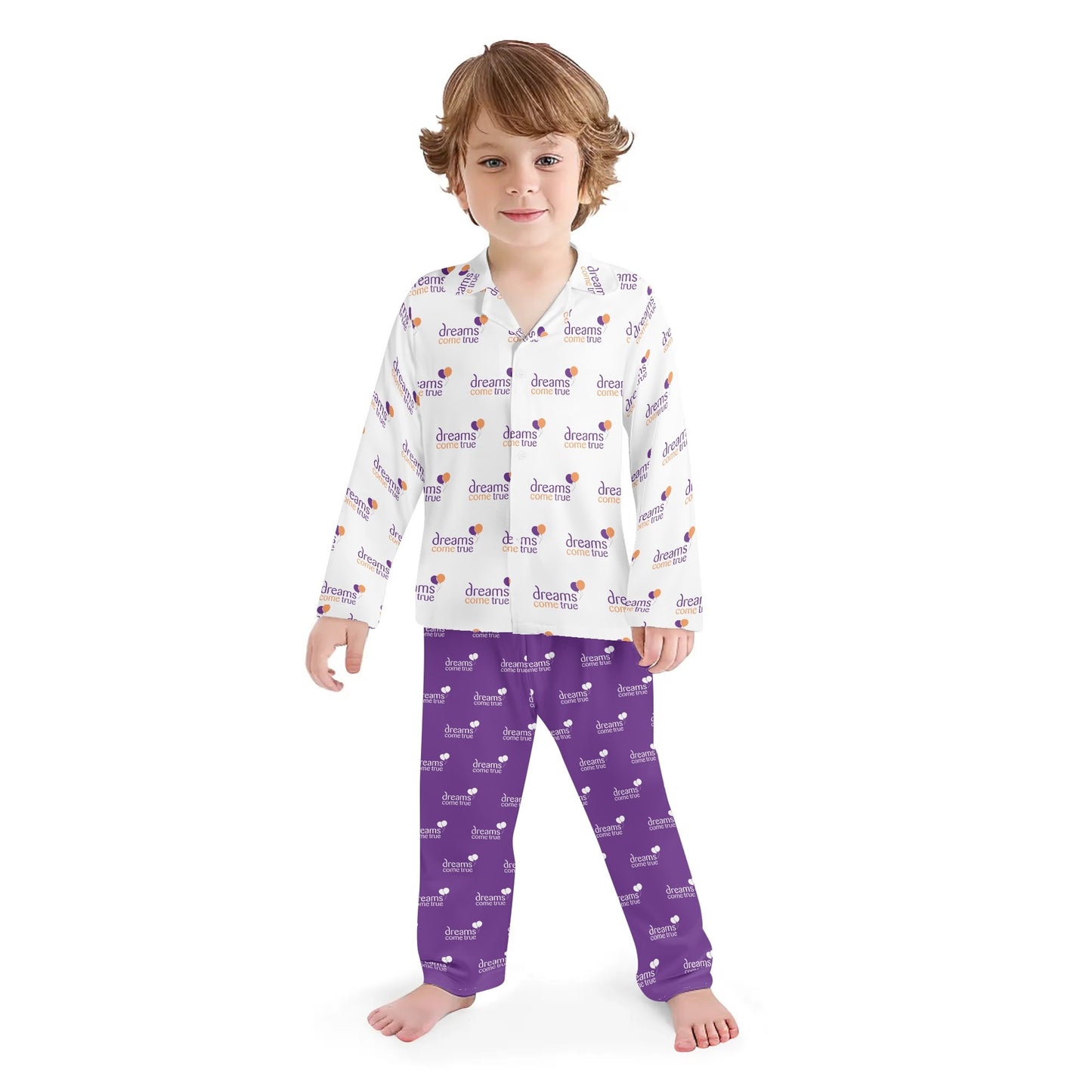 Dreams Come True - Long Sleeve Button up Pyjama Set