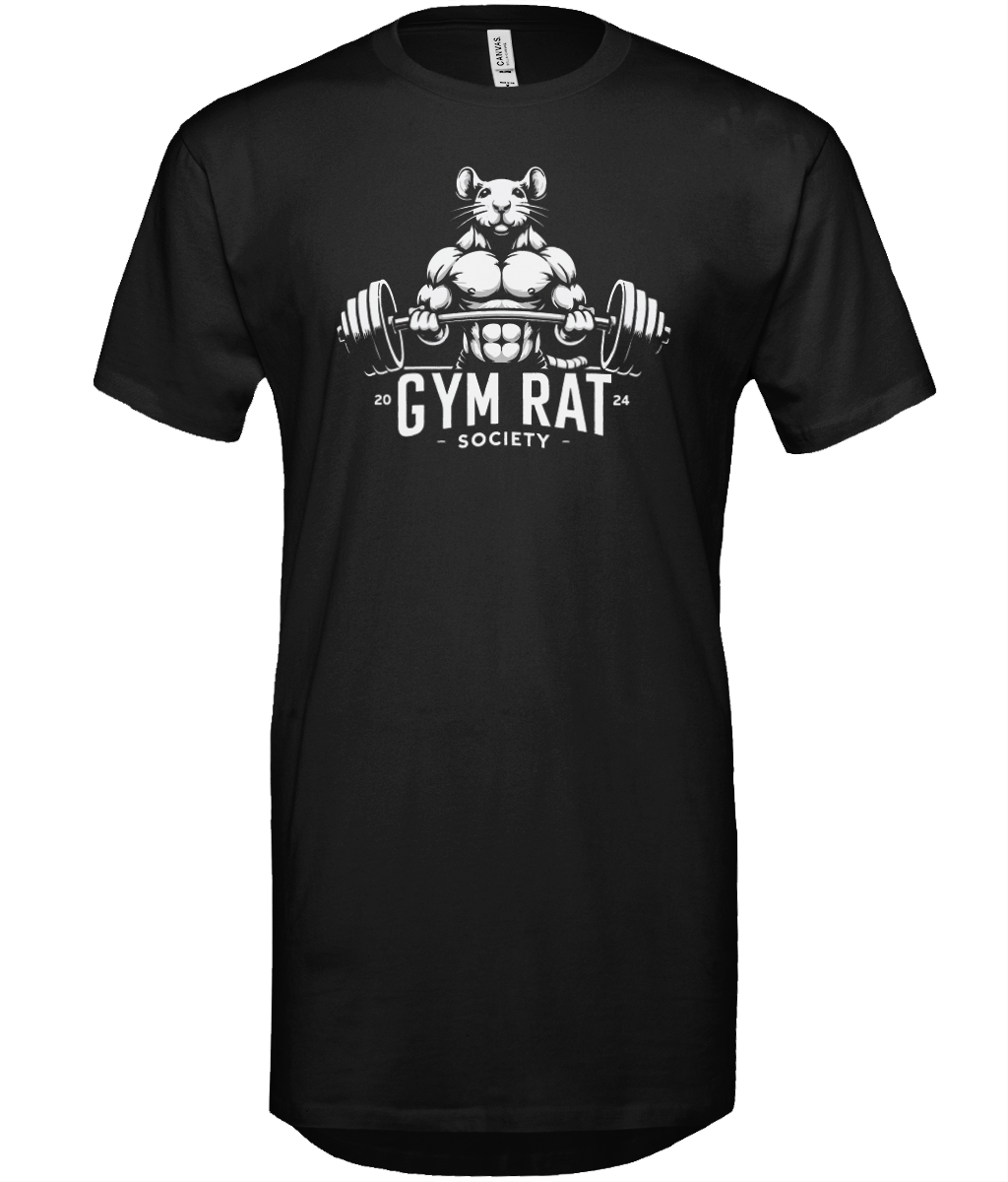 Gym Rat - Long Tee - Design One