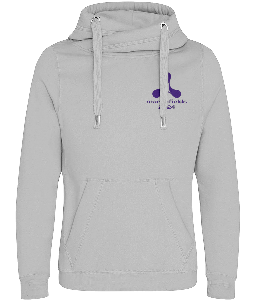 Martinfields 2024 - Cross Neck Luxury Hoodie - Purple print