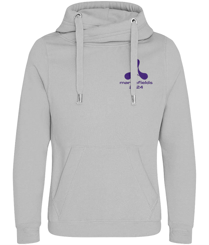 Martinfields 2024 - Cross Neck Luxury Hoodie - Purple print