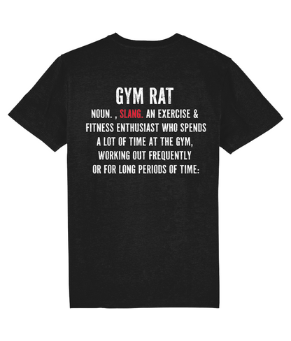 Gym Rat Lady - Teeshirt - Design Four