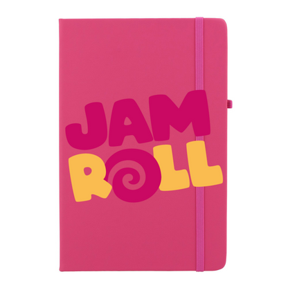 Jamroll - Coloured Soft Feel A5 Notebook