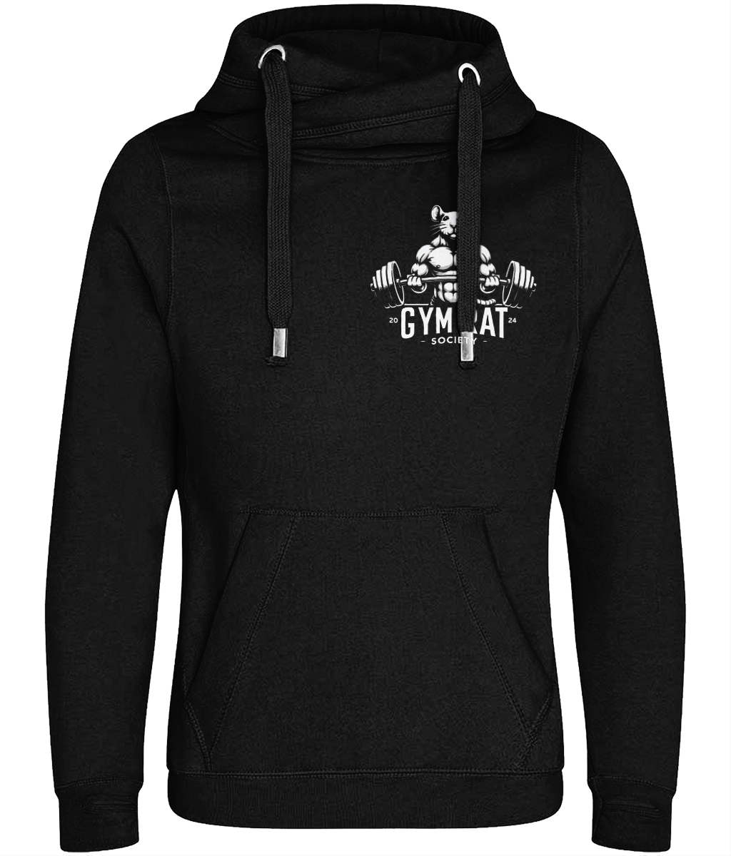 Gym Rat - Crossneck Hoodie - Design Two