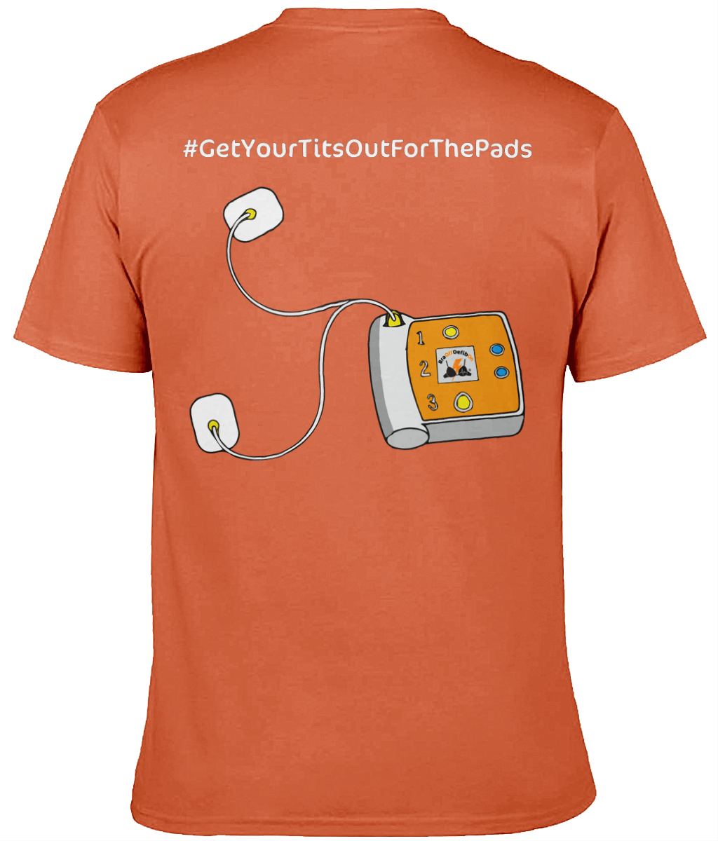 Bra Off Defib On - Event Teeshirts