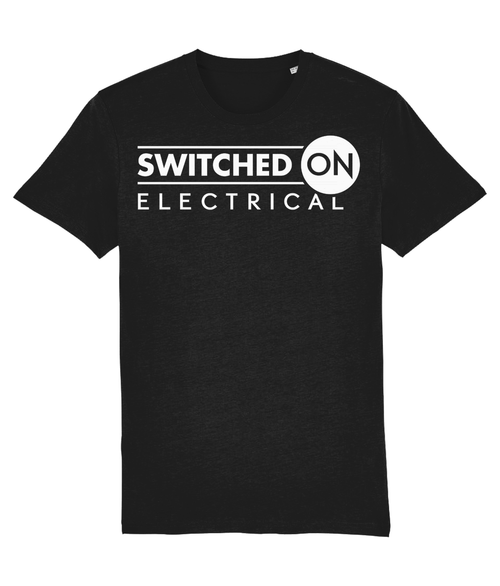 Switched on Electrical - Teeshirt - White Print
