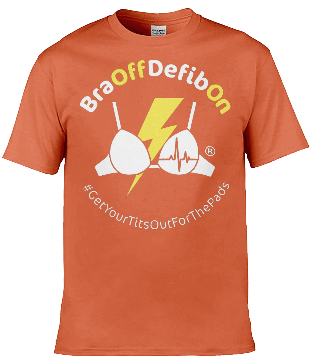 Bra Off Defib On - Event Teeshirts