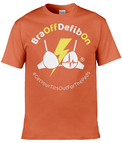 Bra Off Defib On - Event Teeshirts